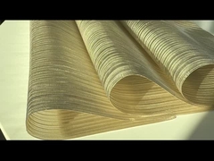 0.9mm 페인트 와이어 직물 금속 직물 래미네이트 유리 방화 1.76kg/m2