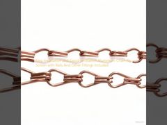 레일 및 기타 부속품이 포함된 간편한 설치와 통풍이 잘 되는 알루미늄 체인 플라이 스크린