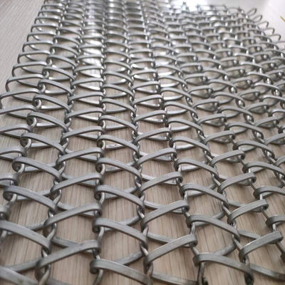 0.5mm-2.0mm 와이어 지름 SGS 인증과 나선 와이어  Mesh / 너비 0.5m-2.0m