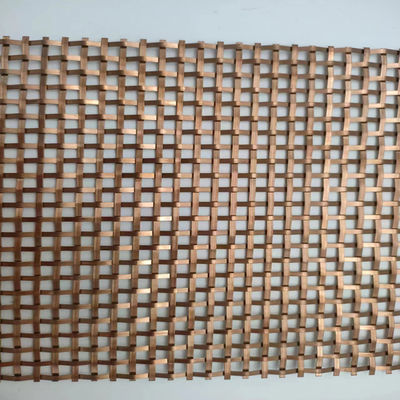 웅장한 청동 실내 금속  Mesh For Room Divider Design