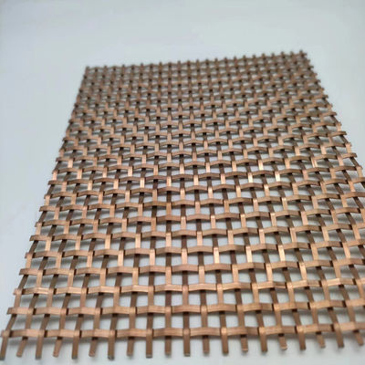 웅장한 청동 실내 금속  Mesh For Room Divider Design