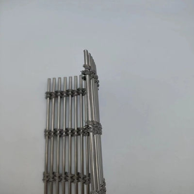 스테인레스 스틸 와이어 메탈 메시 내부 디자인 직경 0.025-2mm 윙 엮기
