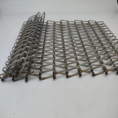 0.5mm-2.0mm 와이어 지름 SGS 인증과 나선 와이어  Mesh / 너비 0.5m-2.0m