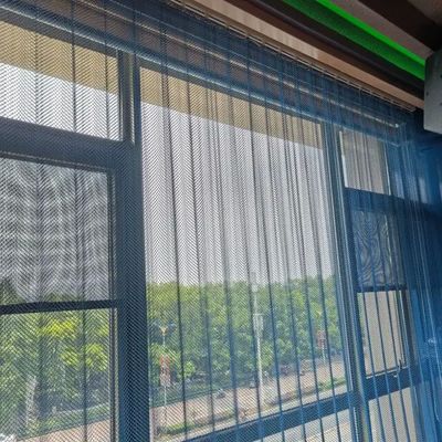 회전 은 은 에노딩 금속 코일 드레퍼리 개인 정보 보호 및 장식을 제공