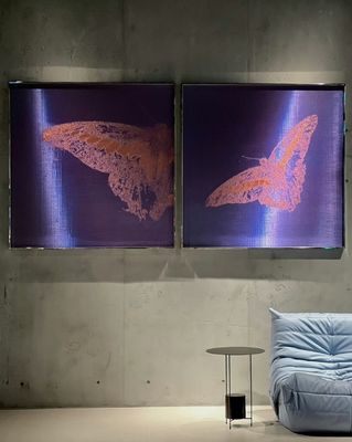 고 내구성 직물 철망 벽화 3d Mesh 천