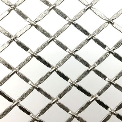 닦은 장식용 와이어 메시 그릴 0.5-2mm 두께 환경 친화적