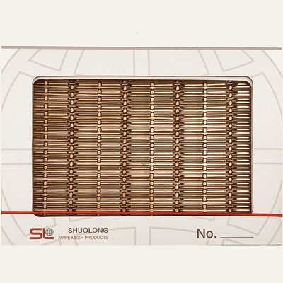 1m-2m 너비 건축 디자인용 장식 유선망 정면