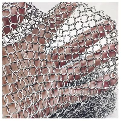 화면 / 커튼 빛 필터링 링 링크 1mm 와이어 가이거와 Mesh 커튼
