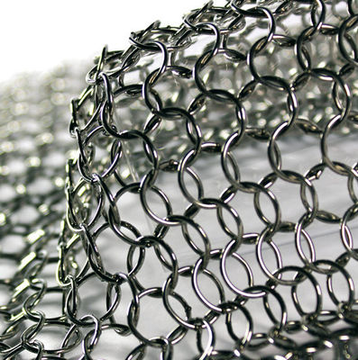 화면 / 커튼 빛 필터링 링 링크 1mm 와이어 가이거와 Mesh 커튼
