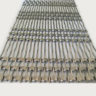 0.8mm 2.0mm 와이어 지름 스테인리스 스틸 건축물  Mesh 쉽게 설치