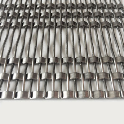 0.8mm 2.0mm 와이어 지름 스테인리스 스틸 건축물  Mesh 쉽게 설치