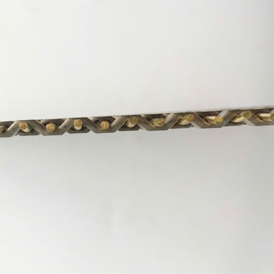 와이어 직경 0.8mm 2.0mm 스테인리스 스틸  Mesh 패널 커버 벽에 평면 직물
