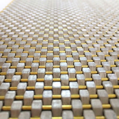 와이어 직경 0.8mm 2.0mm 스테인리스 스틸  Mesh 패널 커버 벽에 평면 직물