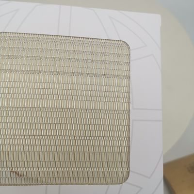 고온 저항성 laminated 유리용 맞춤형 직사망 천