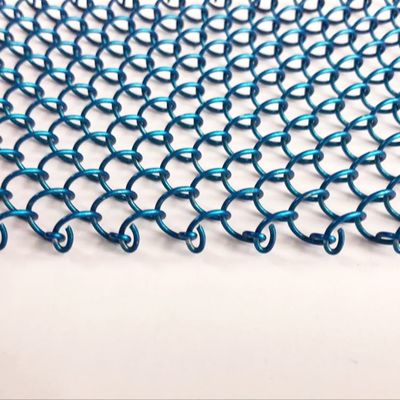 실내 파티션 장식용 금속 롤러 셔터 70mm Mesh 5mm 오프터 스프레이 페인트