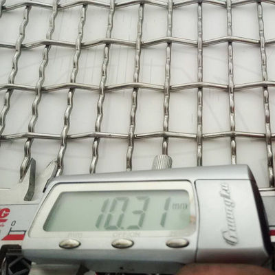 7mm Mesh 두께 장식용 와이어 메시 그릴 파우더 코팅