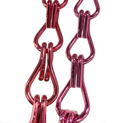 고성능 알루미늄 체인 링크 커튼 커스터마이징 가능한 24mm 체인 거리