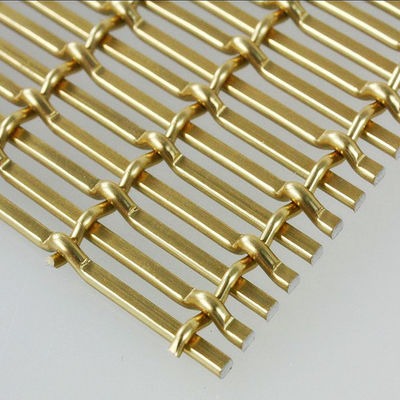 1.5mm/2mm 와프 지름 와이어 메시 산업용 중량용용의 45.7% 개방 영역
