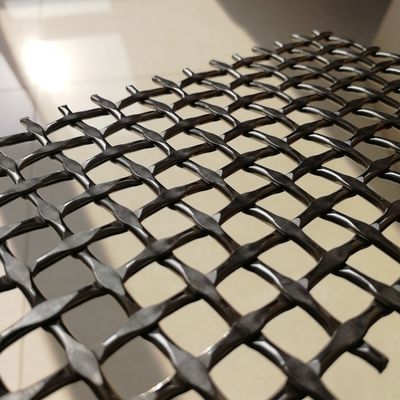 ISO9001 인증 다이아몬드 직조 메쉬 42.2% 개구율 (고강도 산업용)