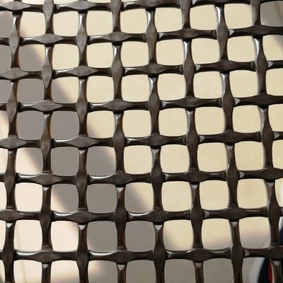 ISO9001 인증 다이아몬드 직조 메쉬 42.2% 개구율 (고강도 산업용)