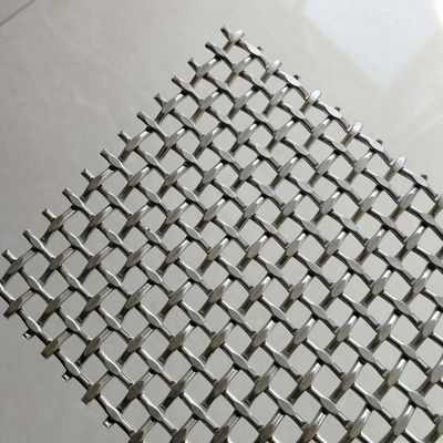 ISO9001 인증 다이아몬드 직조 메쉬 42.2% 개구율 (고강도 산업용)
