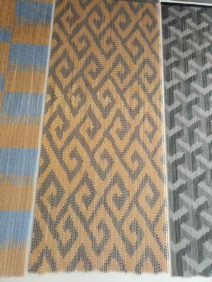 레일 및 기타 피팅과 함께 사용자 정의 알루미늄 체인 플라이 스크린