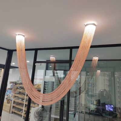 2mm 와이어 지름 체인 링크 액세서리 레일 및 표준을 가진 기타 피팅