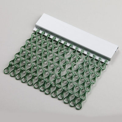 튼튼하고 내구성 있는 알루미늄 체인 방충망 - 식품 가공 공장에 이상적