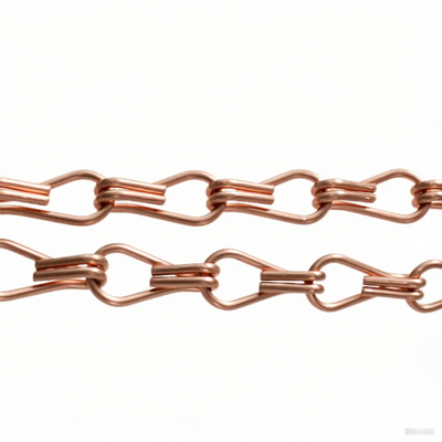 장식적인 Chainmail 반지 메시 커튼 스크린 건물 정면 자연적인 색깔