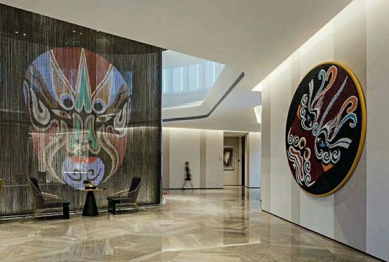 강하고 내구성있는 금속 체인 플라이 해충 곤충 문 커튼