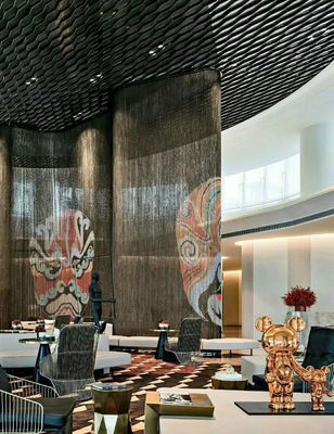 강하고 내구성있는 금속 체인 플라이 해충 곤충 문 커튼