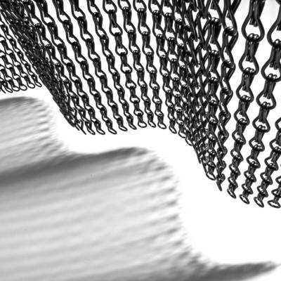 강하고 내구성있는 금속 체인 플라이 해충 곤충 문 커튼