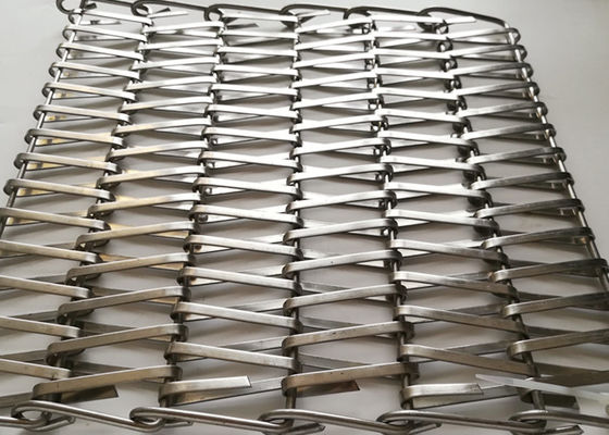 10mm 스테인리스 길쌈된 Sprial 철망사 주차장 ISO9001