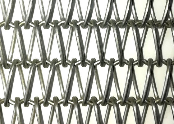 0.5mm-2.0mm 와이어 지름 SGS 인증과 나선 와이어  Mesh / 너비 0.5m-2.0m