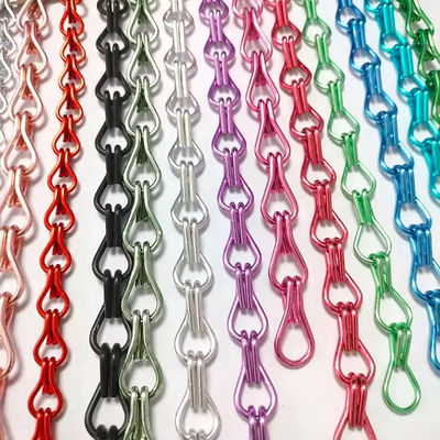 알루미늄 체인 커튼 플라이 스크린 내구성 환기 스크린 문