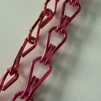 사용자 지정 커튼 패턴을 가진 성능 체인 링크 플라이 스크린